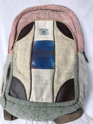 rugtassen Nepal hennep shooltas rugzak schoudertas backpack handgemaakt fairtrade uniek