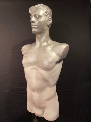 Vintage mannequin torso man display doll Aad Verboom